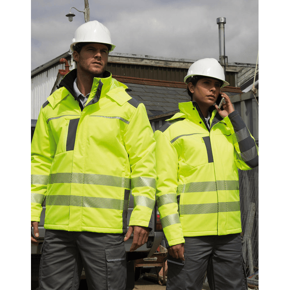 Veste Haute Visibilit Rev tement Dynamic SoftShell Personnalis